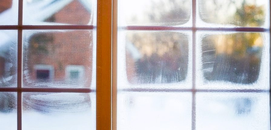 frost on the window