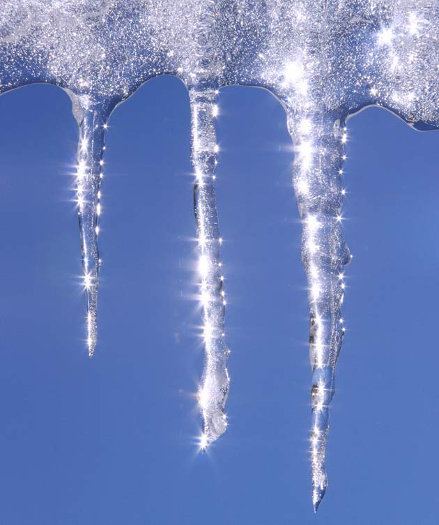 frost on inside of windows